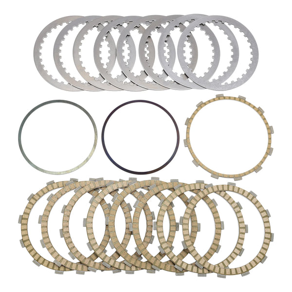 Drive Clutch Plates Kit Fit For Harley Twin Cam Touring Softail Dyna 1999-2017