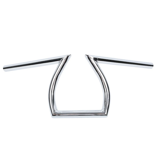 Chrome Handlebar 1" Z Fit For Harley Custom Chopper Bobber Cafe Racer Bar