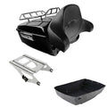 King Trunk Rack Backrest Mounting Rack Fit For Harley Touring Fltrx 2014-2026 25