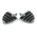 Wing Mini Floorboards Footpegs Fit For Harley Touring Road Street Glide