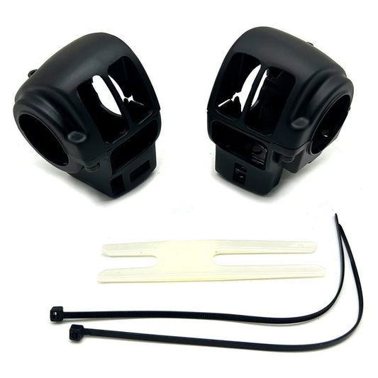 Fit 1996 1997-2013 Harley Electra Street Road/Glide Switch Housing Cover Black