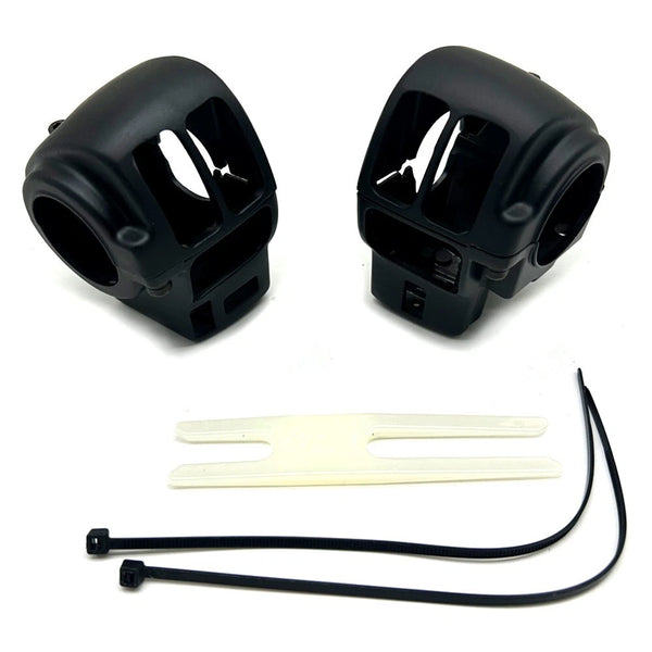 Fit 1996 1997-2013 Harley Electra Street Road/Glide Switch Housing Cover Black