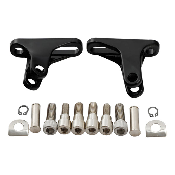 Rear Passenger Mini Footpeg Mount Fit For Harley Touring Road King 1993-2024 23