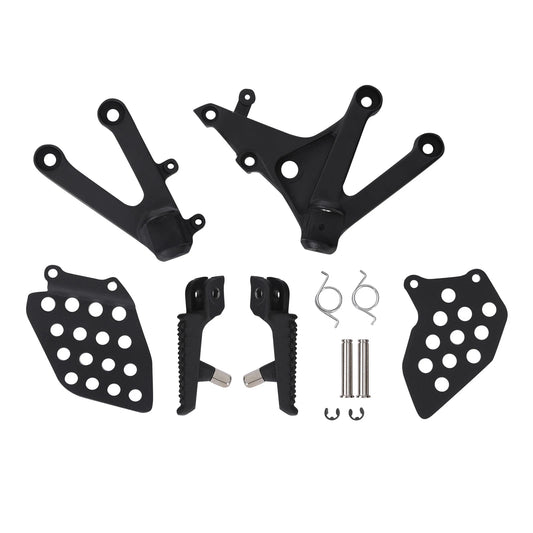 Driver Rider Footpegs Pegs Footrests Bracket Fit For Honda CBR600RR 2007-2025 24