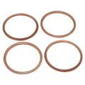 4pcs 36X42X2mm exhaust gasket for kawasaki ZX-9R ZX9R 1994-1997 11060-1103