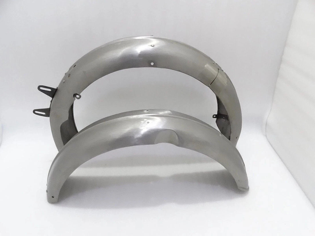 Fit For BSA B31/B33 Plunger Model PRE-DRILLED Mudguard Set ( )
