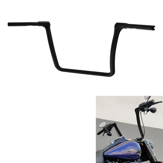 13" Rise Ape Hanger 1 1/4" Handlebar Fit For Harley Electra Street Glide 14-23