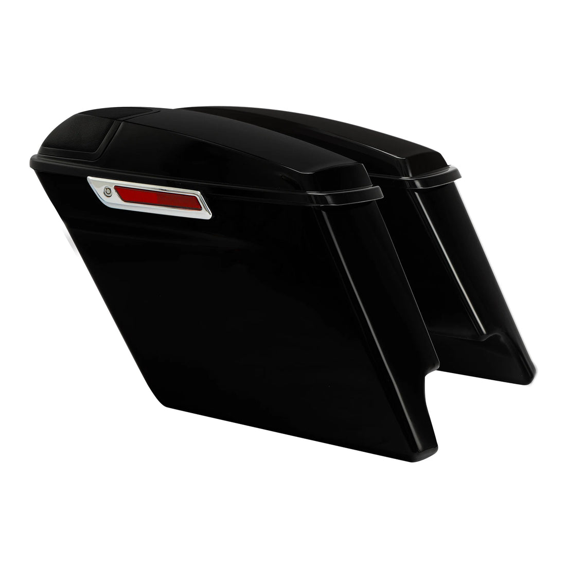 5" Stretched Hard Saddlebags Speaker Cutout Fit For Harley Street Glide 14-23