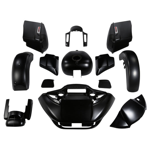 Fairing Body Kit Fit For Harley Cvo Road Glide Fltrxse 2015-2024 23 Black Denim