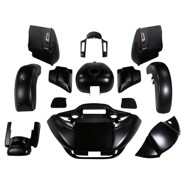 Fairing Body Kit Fit For Harley Cvo Road Glide Fltrxse 2015-2024 23 Black Denim