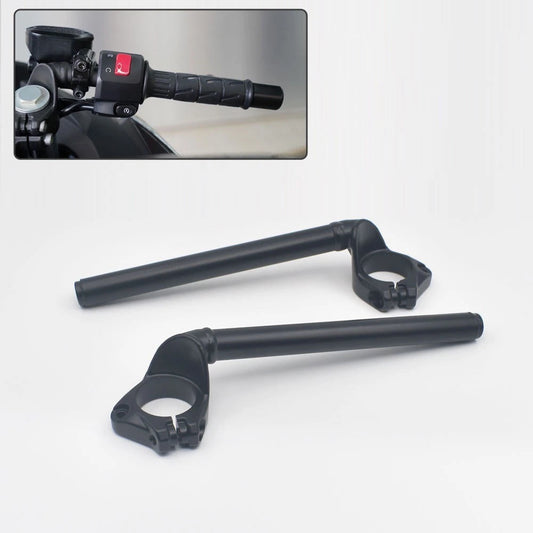 Fit For 2024 2025 Kawasaki Ninja 500 EX500 ABS New Motorcycle Clip Ons Handlebar