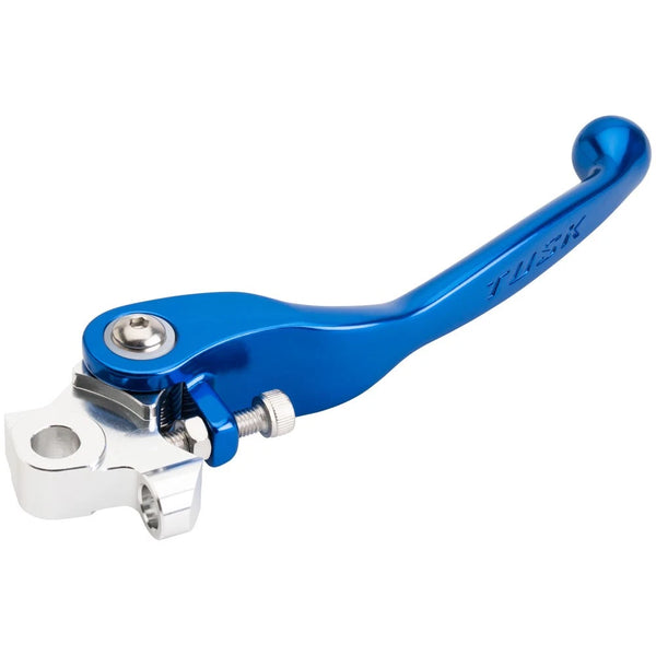 Tusk ACLB-383-Blue3561-466fc6 Axis Folding Brake Lever Standard Blue For Yamaha