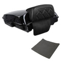 Razor Trunk Backrest Pad Fit For Harley Touring Road Street Glide 14-26 25 Black