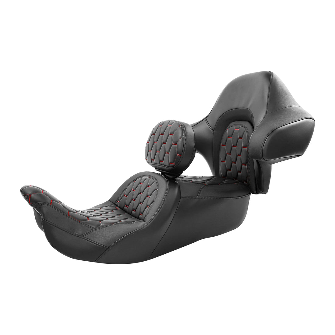 Driver Passenger Seat Around Backrest Fit For Harley Touring Road Glide 2014-23