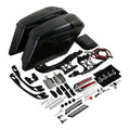 Unpainted 4'' Stretched Saddlebags Lids Hardware Fit For Harley Touring 14-2023