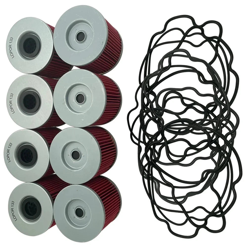 8PCS Oil Filter For Suzuki GSX750L 79-81 GSX750 80-82 GSX750S 84-86 GSX750E