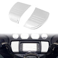 Tri Line Stereo Trim Cover Fit For Harley Touring Electra Glide 14-23 Chrome