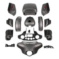 Fairings Bodywork Kit For Harley Electra Glide 14-24 Industrial Gray/Black Denim