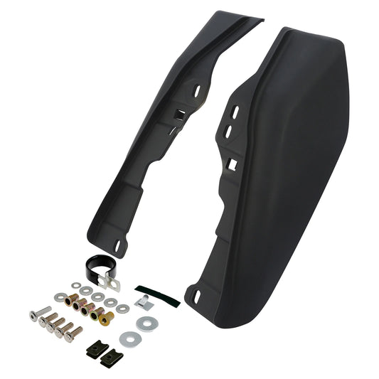 Matte Black Mid-Frame Air Deflectors Fit For Harley Road Electra Glide 2009-2024
