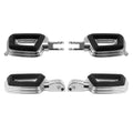 Driver & Passenger Foot Pegs Footpegs Fit For Harley Softail Slim Fat Boy 18-25