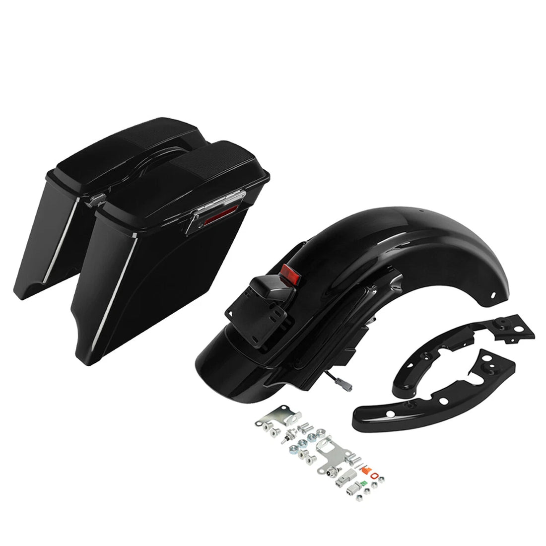 5" Saddlebags 6x9" Speaker Lid & Rear Fender Fit For Harley Electra Glide 09-13