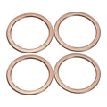 4PCS Exhaust Pipe Gasket For Kawasaki KLX650 /R 93-96 Vn1500a 87-99 11060-1119