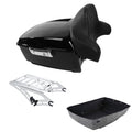 King Trunk Backrest Chrome Mount Rack Fit For Harley Touring Road Glide 14-2026