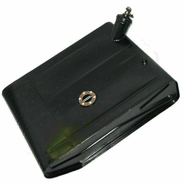 New Fuel Gas Tank Steel + Lock Cap For Willys 46-64 Cj -2A Cj-3B Ford Jeep