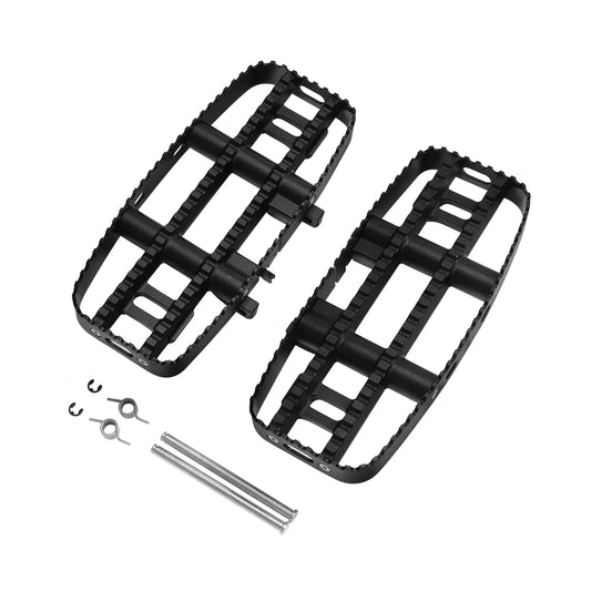 Black Driver Floorboard Fit For Harley Softail Slim Deluxe Fat Boy Flfb 18-25 19