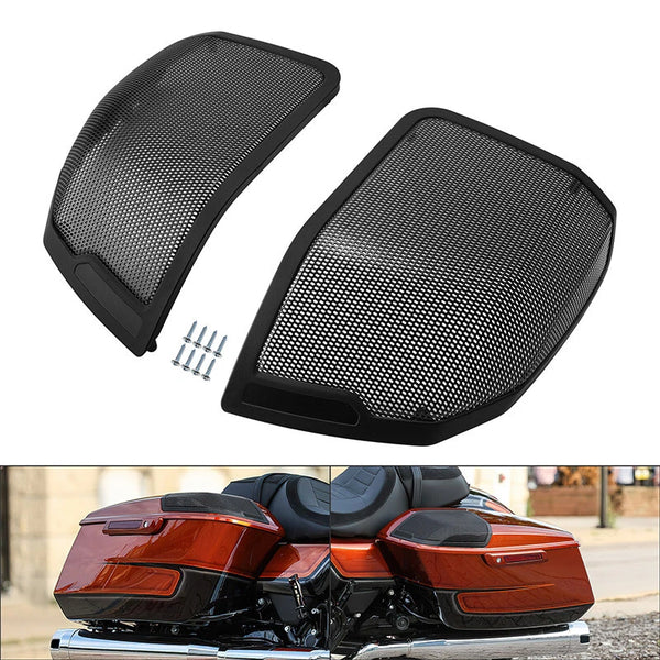 6x9" Saddlebag Lid Speaker Grill Fit For Harley Cvo Street Road Glide 2023-2026