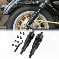 Shocks 10.5'' Rear Black Fit For Harley Sportster 883 1200 2004-2012