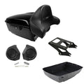 King Trunk Mount Speakers Backrest Pad Fit For Harley Touring Road Glide 14-2026
