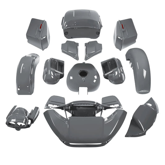 Fairings Bodywork Fit For Harley Cvo Road Glide Limited 2015-2024 Gunship Gray