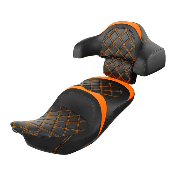 Driver & Passenger Seat Backrest Fit For Indian Chieftain Springfield 2017-2023