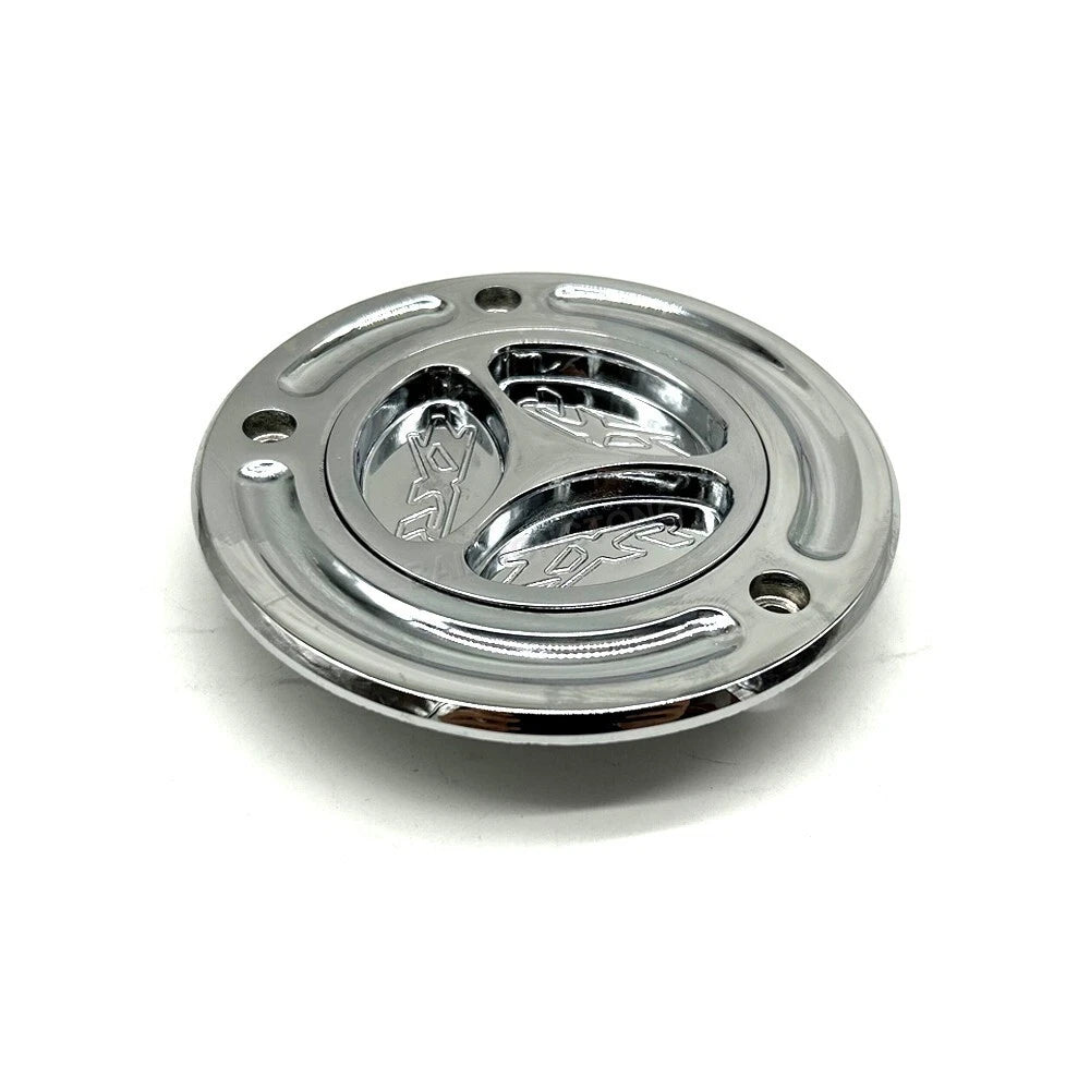 Fit for Kawasaki Ninja ZX6R ZX9R ZX10R 2000-2010 09 Silver Keyless Fuel Tank Cap