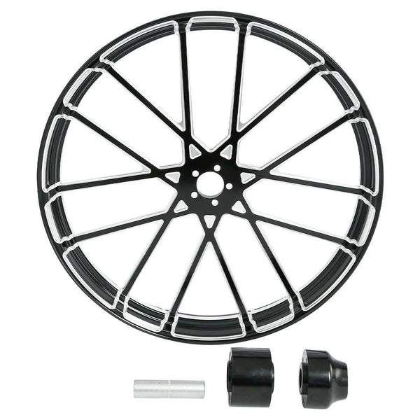 23" x 3.5" Front Wheel Rim Hub Single Disc Fit For Harley Road Glide ABS 1997-21