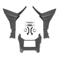 Side Fairings Chin Spoiler Fit For Harley Road Glide 17-23 Industrial Gray Denim