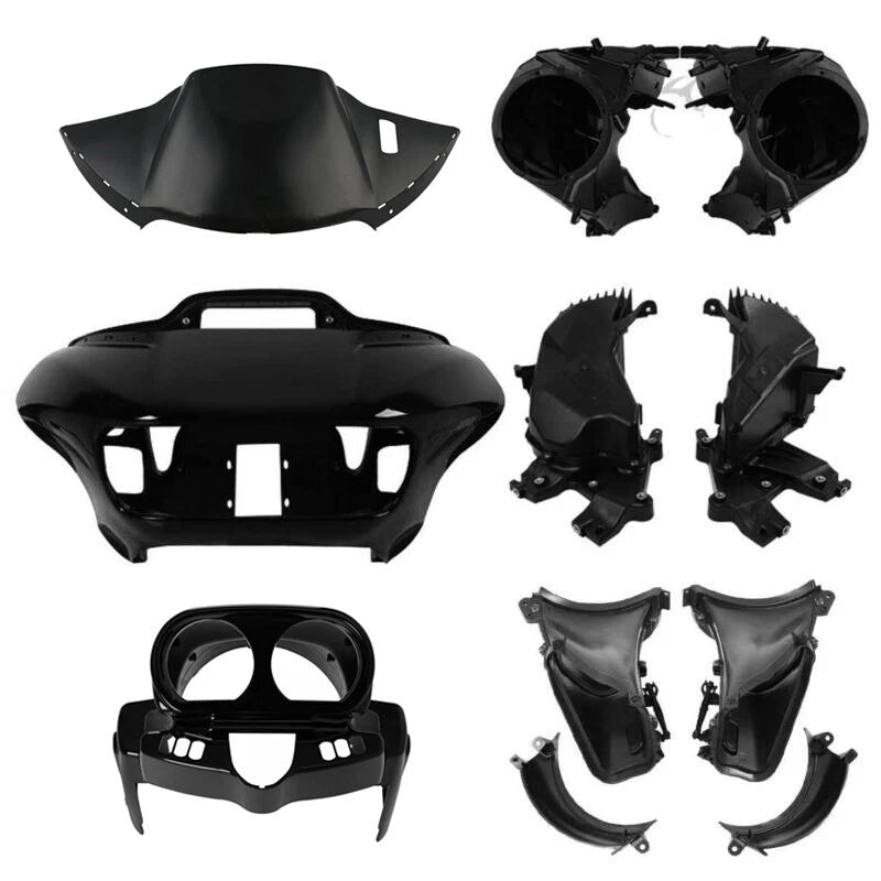 Fairings Speaker Glove Box Air Duct Instrument Fit For Harley Road Glide 2015-23