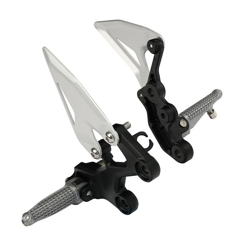 Driver Footpeg Pegs Bracket Fit For Kawasaki Ninja 400 2018-2024