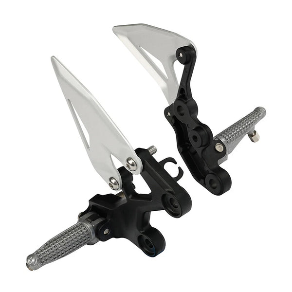 Driver Footpeg Pegs Bracket Fit For Kawasaki Ninja 400 2018-2024