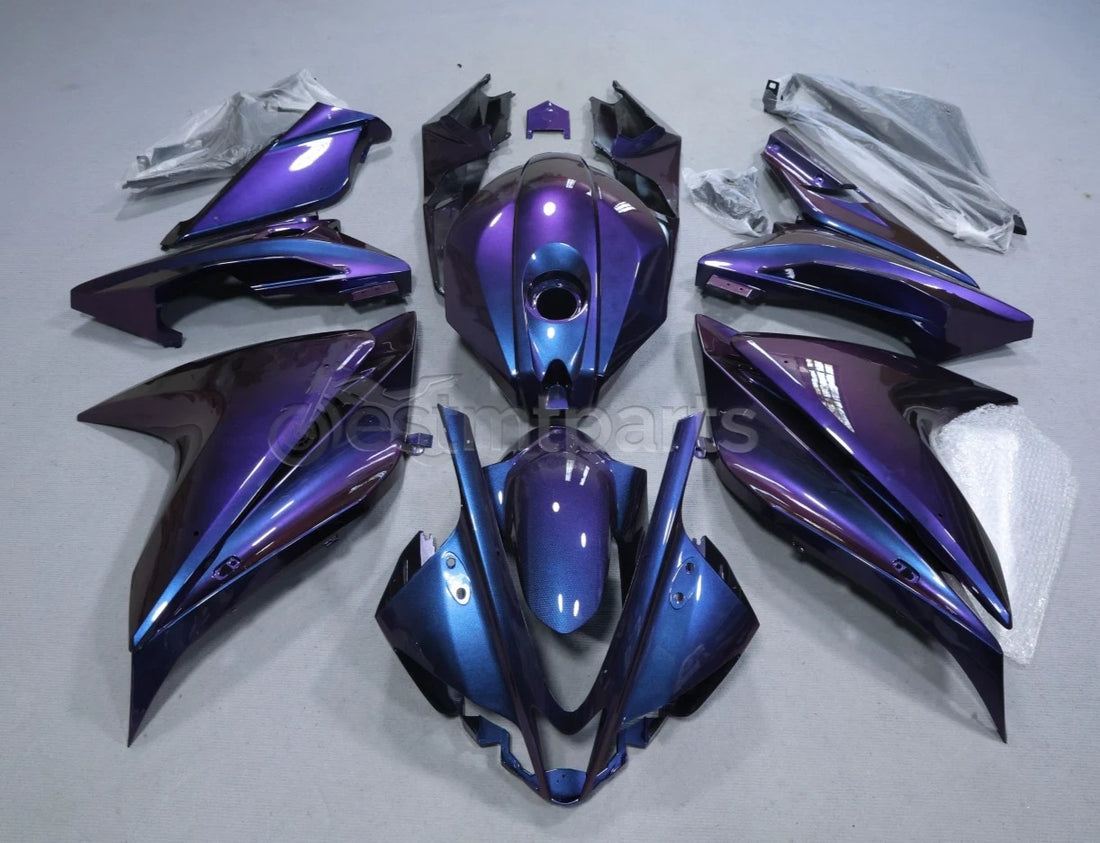 Chameleon Fairing Kit For Yamaha YZF R125 2008-2018 Purple Green Blue Red +Bolts