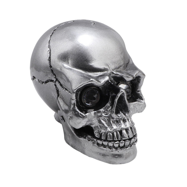 LED Retro Skull Headlight For Harley Honda Choppers Cruiser Custom Motorcycle