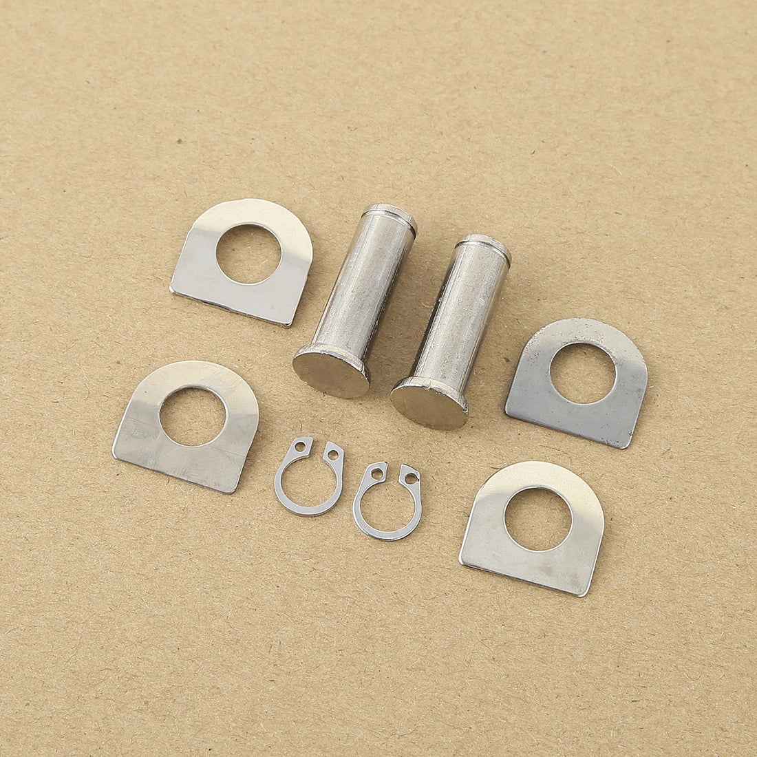 Chrome Passenger Footpeg Mounts Kit Pins Fit For Harley Sportster XL 883 1200