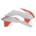 Acerbis Radiator Scoops 16 KTM Orange/White For KTM 250 SX-F 2013-2015