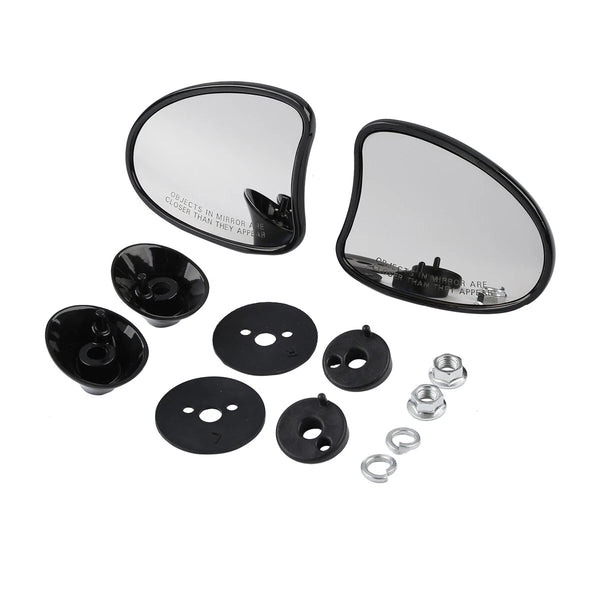 Inner Fairing Rear-View Mirrors Fits For Harley Electra Street Tri Glide 2014-24