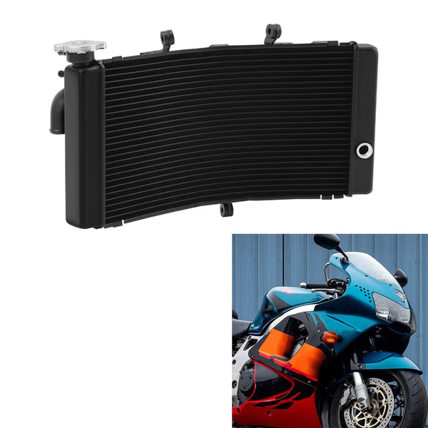 Black Aluminum Radiator Cooler Fit For Honda CBR900RR 1996-1999