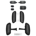 Driver Rider Passenger Floorboards Pegs Brake Pedal Fit For Harley Touring 93-25