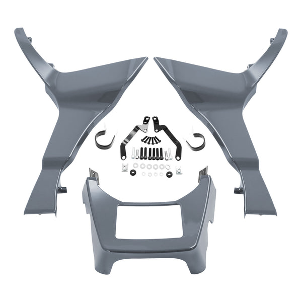 Fairings Chin Spoilers Cover Fit For Harley Road Glide 2017-2024 19 Gunship Gray