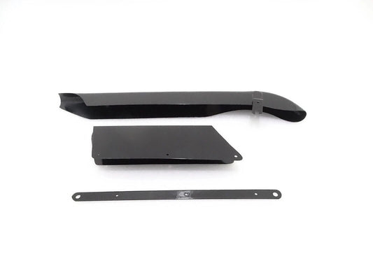 Fit For BSA M20 M21 Black Painted Chain Guard With Fixing Clamp