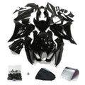 Glossy Black Fairing Kit +Bolts For Suzuki GSXR1000 2017-2025 ABS Injection Body
